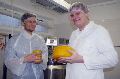 Noor&otilde; poisi tegev&auml; Vahts&otilde;liinan ummamuudu juustu