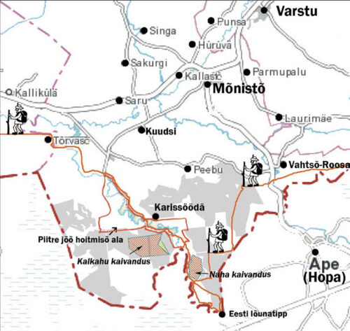 M&otilde;ts v&otilde;i l&otilde;unatipu kaivandus&otilde;st p&auml;st&auml;