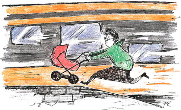 Elronni rongiga v&otilde;ikijuuskmin&otilde;