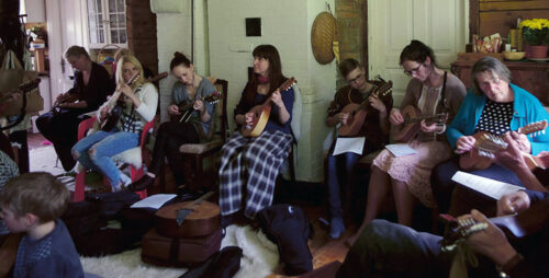 Mandoliine mäng Humalistõ talon