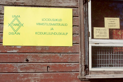 Vahtsõnõ luudusliidsi kaupu puut Võrol