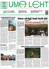 Nummõr 399 – Märdikuu 9. päiv 2017