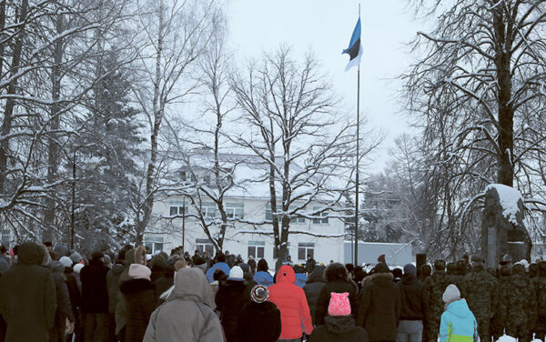 Aastap&auml;&auml;v&auml;lipu n&otilde;s&otilde;ng Kanepin