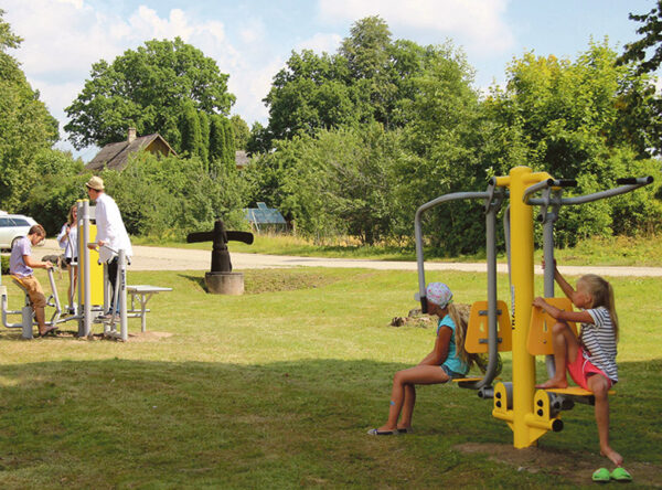 Leevil tetti valla väläjõusaal