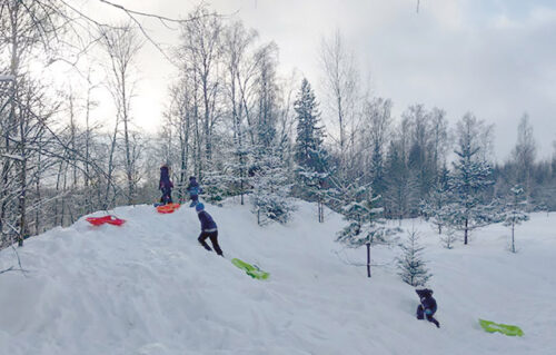Midä silmän pitä talvõl kelgumäe ja suusaraa pääl