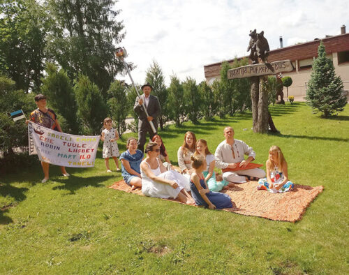 Laulupidotuli k&auml;ve V&otilde;romaad pite