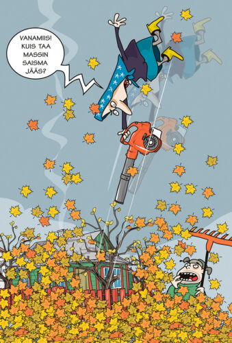 Parm tsuskas: lehepuhkmismassin ei j&auml;&auml; saisma