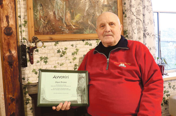 Kolmõkõrdnõ võitja Prisko Mart: ku om nii pall’u eletü, om, millest kiruta