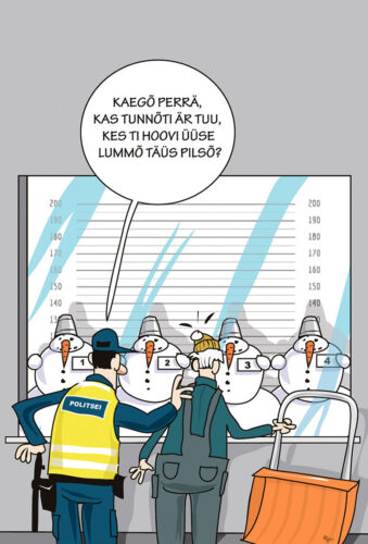 Parm tsuskas: lumõpilja rian