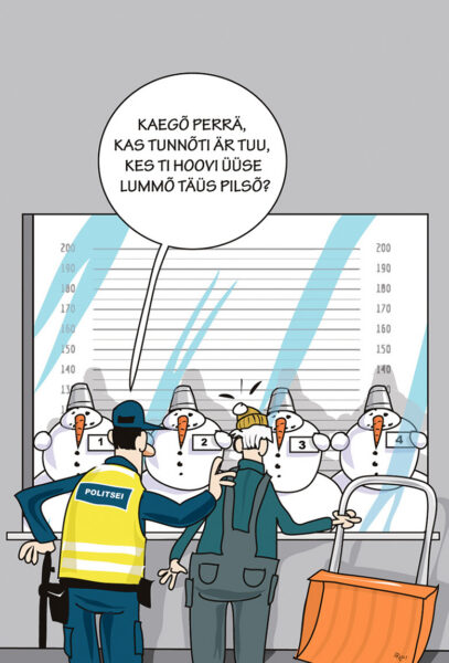 Parm tsuskas: lumõpilja rian