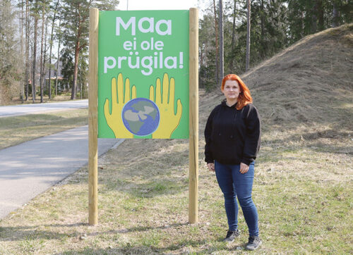 Antsla noorõ härgütäse Maad prügü iist hoitma