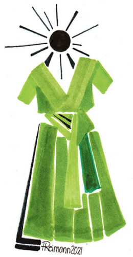 Kümme kleiti. 7. kleit