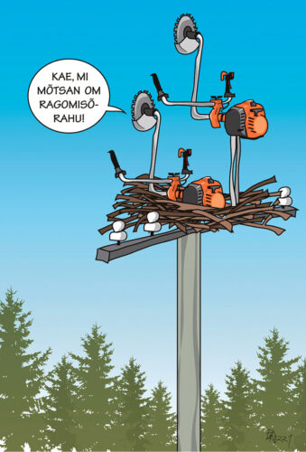 Parm tsuskas: ragomis&otilde;rahu