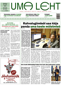 Nummõr 503 – Joulukuu 16. päiv 2021