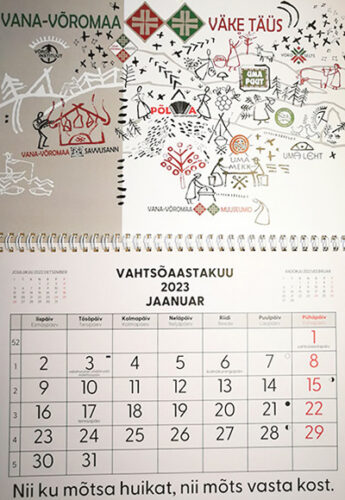 V&otilde;ro- ja eestikeeline sainakall&otilde;ndri 2023. aastagas