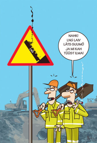 Parm tsuskas: LNG laiv