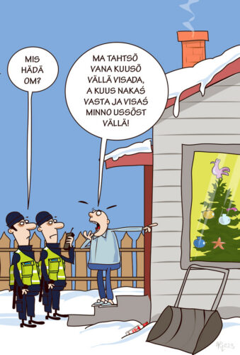 Parm tsuskas: kuus tarõst vällä!