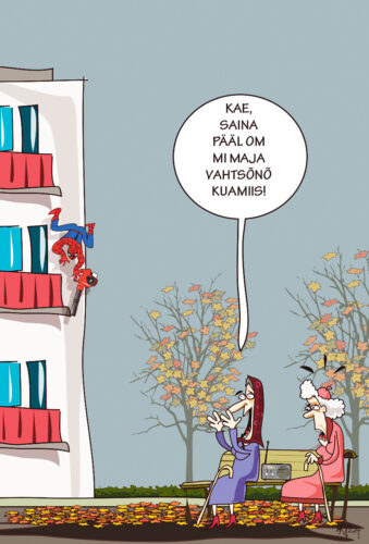 Parm tsuskas: vahtsõnõ kuamiis