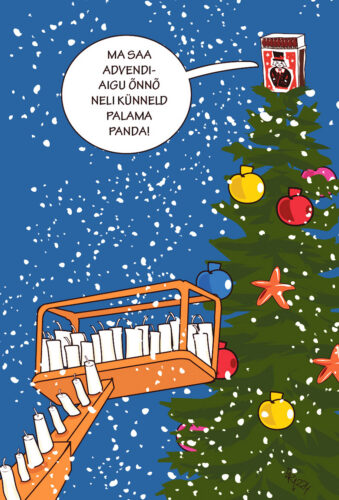 Parm tsuskas: advendikündle