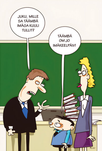 Parm tsuskas: im&auml; koolin &uuml;ten