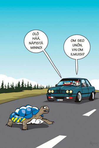 Parm tsuskas: kunn tii pääl