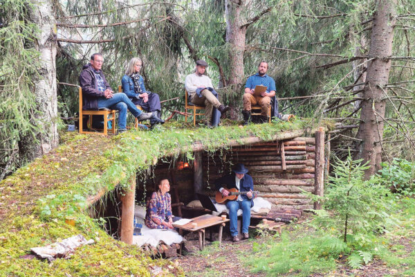 Karulan rännässi mõtõ ja laul