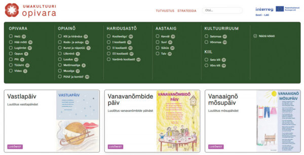 Umakeeline opivara om lihtsä löüdä