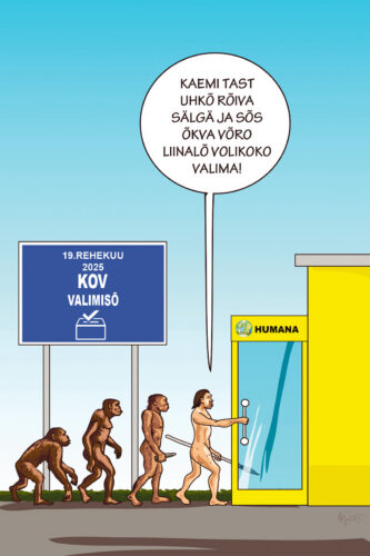 Parm tsuskas: uhkõ rõiva sälgä!