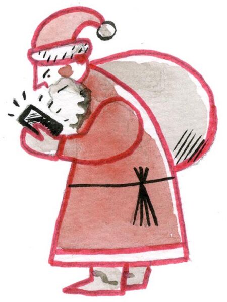 Nuti-jõulutaadi külänkäük