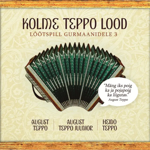 Plaat &laquo;Kolme Teppo lood&raquo;&nbsp;