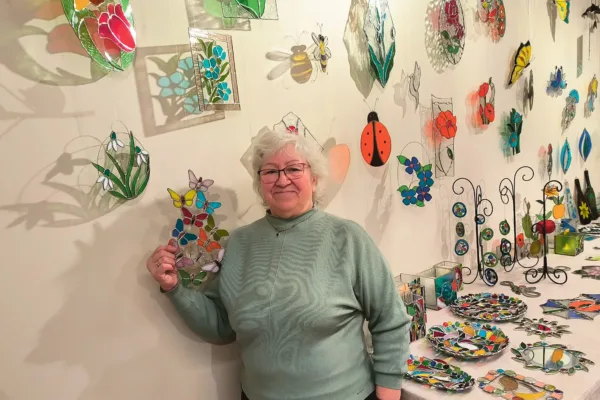 Klaaspiltest n&auml;&uuml;t&uuml;s meel&uuml;t&auml;s p&auml;iv&auml; v&auml;ll&auml;