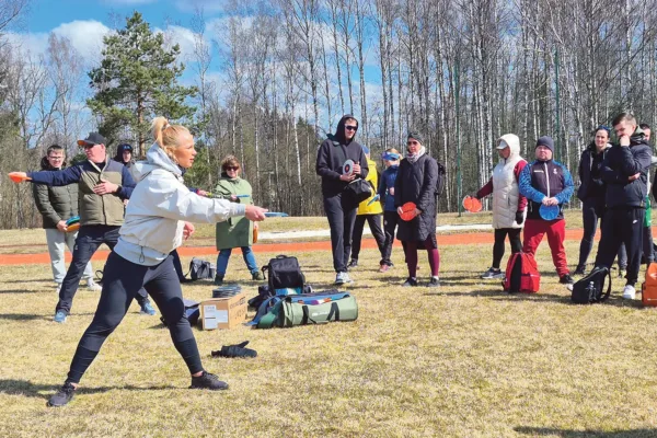 L&auml;ti Kristin: sporti teten ei v&otilde;i kih&auml; pingul&otilde; olla!