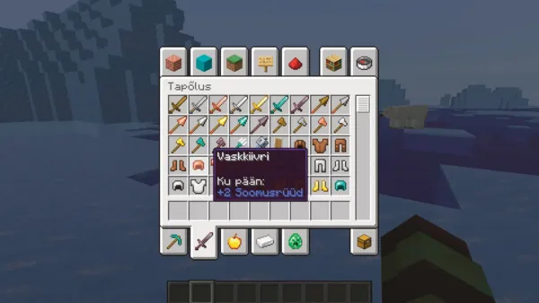 Puutrõmäng Minecraft panti võro kiilde